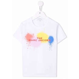 ◆키즈◆22SS 키즈 로고 프린트 티셔츠 화이트 W15602 N48