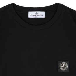 ◆키즈◆24FW 키즈 로고 패치 티셔츠 블랙 811620147 V0029