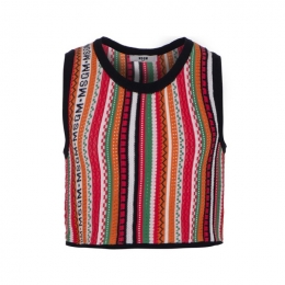 ◆키즈◆24SS 여성 스트라이프 조끼 멀티 S4MSJGTA165 044