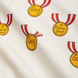 ◆키즈◆24SS 키즈 메달 패턴 트레이닝 팬츠 아이보리 24230145 97