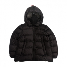 ◆키즈◆키즈 나일론 립스탁 사이드집업 고글패딩 블랙 JG 540B T KJ5 90