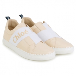 ◆키즈◆22SS 키즈 로고 자수 슬립온 페일핑크 C19147K 45F