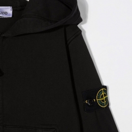 ◆키즈◆22SS 키즈 와펜 패치 후드집업 블랙 761660740 V0029