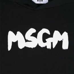 ◆키즈◆24FW 여성 로고 후드티 블랙 F4MSJUHS057 110