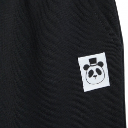 ◆키즈◆키즈 판다 패치 트레이닝 팬츠 블랙 10000146 99