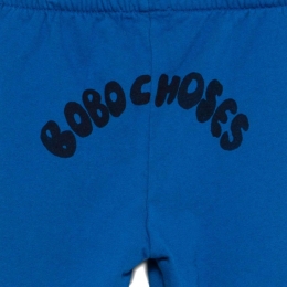 ◆키즈◆25FW 키즈 커브 백 로고 조거 스웻팬츠 블루 B225AC067 421