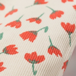 ◆키즈◆21FW 키즈 플로럴 프린트 레깅스 아이보리 221AC067 108