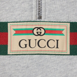 ◆키즈◆25SS 키즈 로고 반집업 후드티 그레이 653666 XJDKA 1049