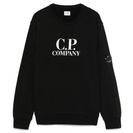 ◆키즈◆25SS 여성 렌즈 와펜 로고 맨투맨 블랙 18CKSS029C 00LCA69 999