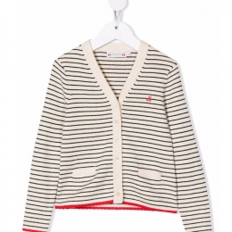 ◆키즈◆22SS 키즈 체리 스트라이프 가디건 멀티 S02GCAKN0401 170