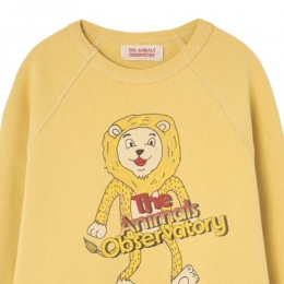 ◆키즈◆25SS 키즈 로고 그래픽 맨투맨 옐로우 S25035 247BN