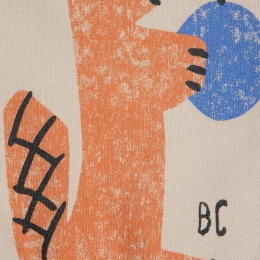 ◆키즈◆24FW 키즈 스쿼럴 로고 맨투맨 베이지 B224AC047 231