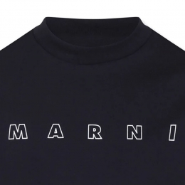 ◆키즈◆25SS 여성 로고 티셔츠 네이비 M01466 M00RF 0M803