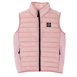 ◆키즈◆24SS 키즈 로고 패치 패딩 조끼 핑크 8016G0224 V0080