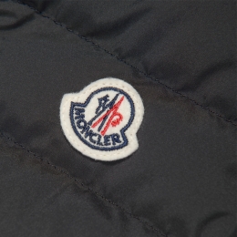 ◆키즈◆24SS 여성 OLU 로고 패치 패딩조끼 블랙 1A000 59 54A81 999