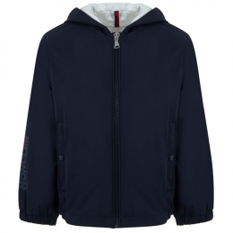 ◆키즈◆23SS 키즈 로고 패치 후드 자켓 네이비 1A000 34 54A91 74S