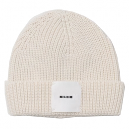 ◆키즈◆23FW 키즈 로고 패치 비니 크림 F3MSJBHT133 013