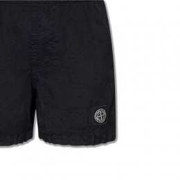 ◆키즈◆24SS 여성 로고 패치 스윔 숏팬츠 블랙 8016B0243 V0029
