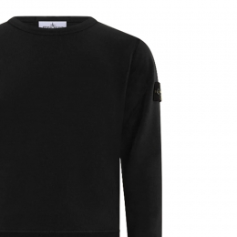 ◆키즈◆24SS 키즈 와펜 크루넥 맨투맨 블랙 801661340 V0029