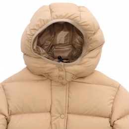 ◆키즈◆22FW 키즈 로고 패치 패딩자켓 베이지 1A000 36 53333 221